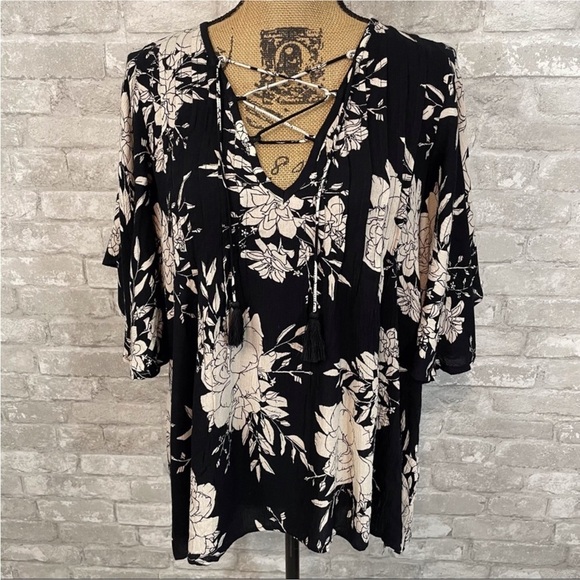 Billabong Floral Ray Of Light Top - Picture 1 of 7